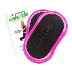 Скользящие диски Perform Better Valslide, цвет: розовый