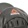 Лапы боксерские кожаные Reebok Combat, черные (RSCB-11250)