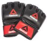 Профессиональные кожаные перчатки Reebok Combat для MMA (RSCB-10310RDBK)