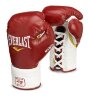 Перчатки боевые на шнуровке Everlast MX Pro Fight, кожа, 10 oz(181000)