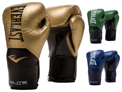 Новые цвета! Перчатки тренировочные Everlast Elite ProStyle 8-16 oz (P00002339)