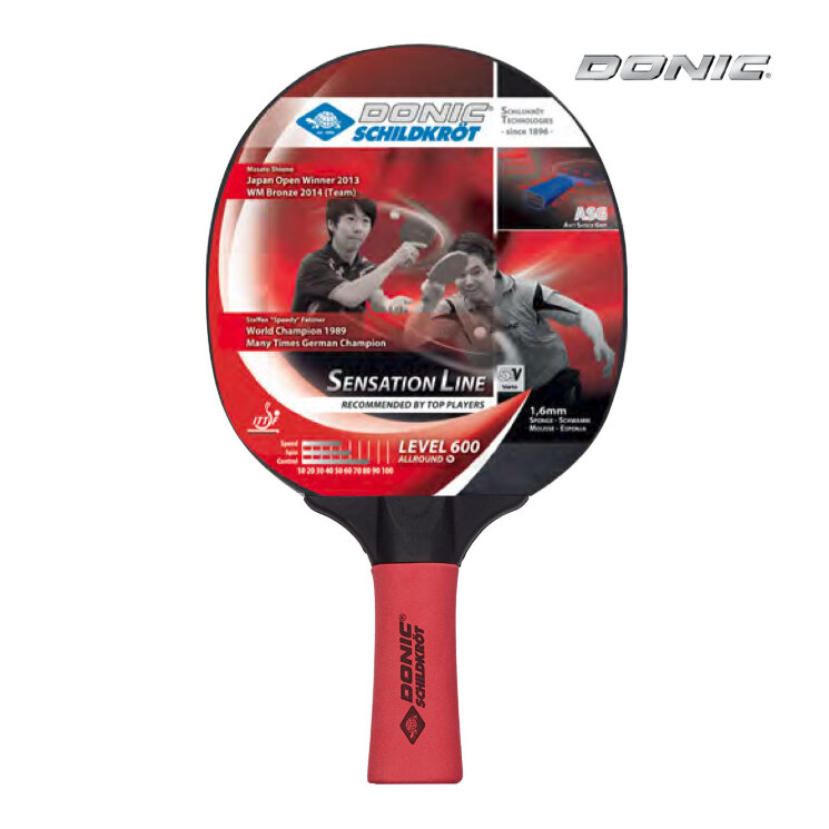 Ракетка для настольного тенниса DONIC SENSATION 600 (724402)