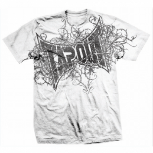 Футболка Tapout Thorny Men's T-Shirt, цвет: белый, красный (10866)