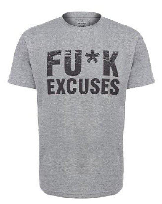 Футболка FIGHTPOINT Fuck Excuses (FPTS 19 GR)