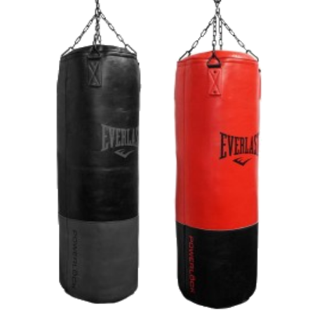 Мешок боксерский Everlast Powerlock Pro кожа 45 кг (P00003060)