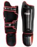 Защита голени и стопы Clinch Shin Instep Guard M1 черно-красно-серебристые (C531)