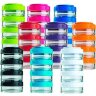 Контейнеры Blender Bottle GoStaks 4 контейнера по 40 мл (аква/белый)
