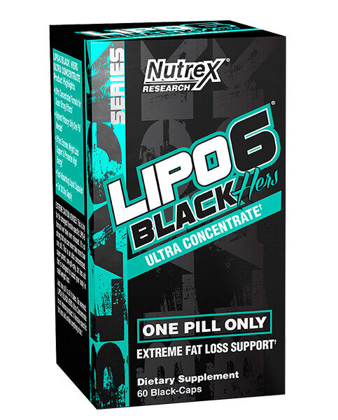 Жиросжигатель Nutrex Lipo-6 Black Hers Ultra Concentrate 60 caps