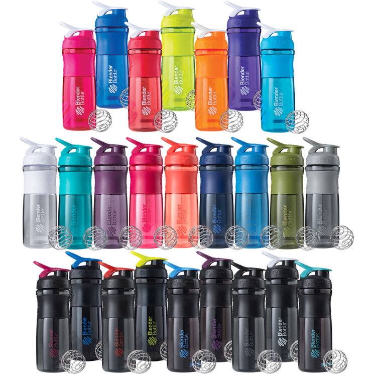 Шейкер SportMixer от Blender Bottle 828 мл (разные цвета)