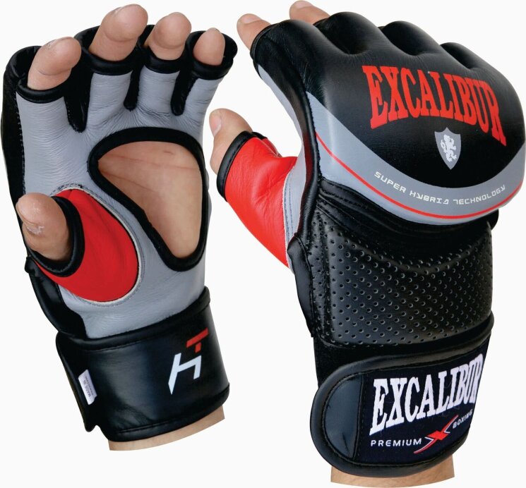 Перчатки ММА Excalibur 687/01 PU (02281)