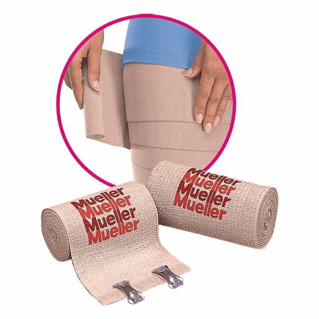 Эластичный бинт Mueller 050101 Elastic Bandages - rubberized 5 см х 4,5 м