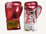 Боксерские перчатки на шнуровке (боевые) Everlast 1910 Classic, 8-10 oz, цвет: красный, синий, белый, металлик (P00001905)