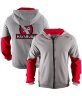 Олимпийка Hayabusa Wingback Hoodie Grey/Red, S-M (14506)