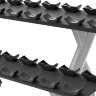 Стойка для гантелей в 2 ряда на 10 пар PRECOR (DBR812)