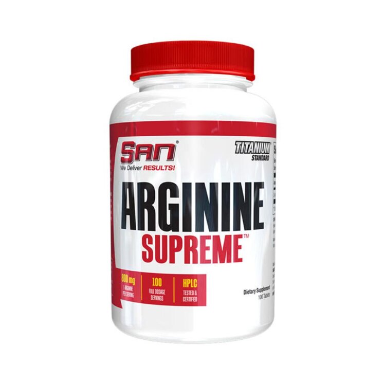 Аргинин Arginine Supreme (100 таблеток) SAN