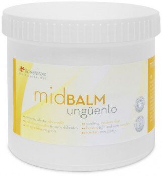 Прогревающий крем средней интенсивности Mid Balm RehabMedic 500 гр (RMG1031500)