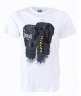 Футболка Everlast Protex Gloves, белая, черная (RE0031)  
