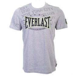 Футболка Everlast Premium Sports, цвет: серый, черный (EVR9017)